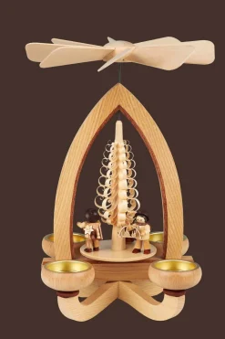 Heinz Lorenz Weihnachtspyramiden*Weihnachtspyramide Handelsleute, 28 cm von