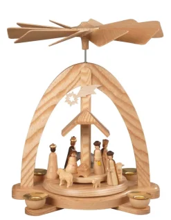 Albin Preißler Weihnachtspyramiden*Weihnachtspyramide Heilige Familie, , 28 cm von
