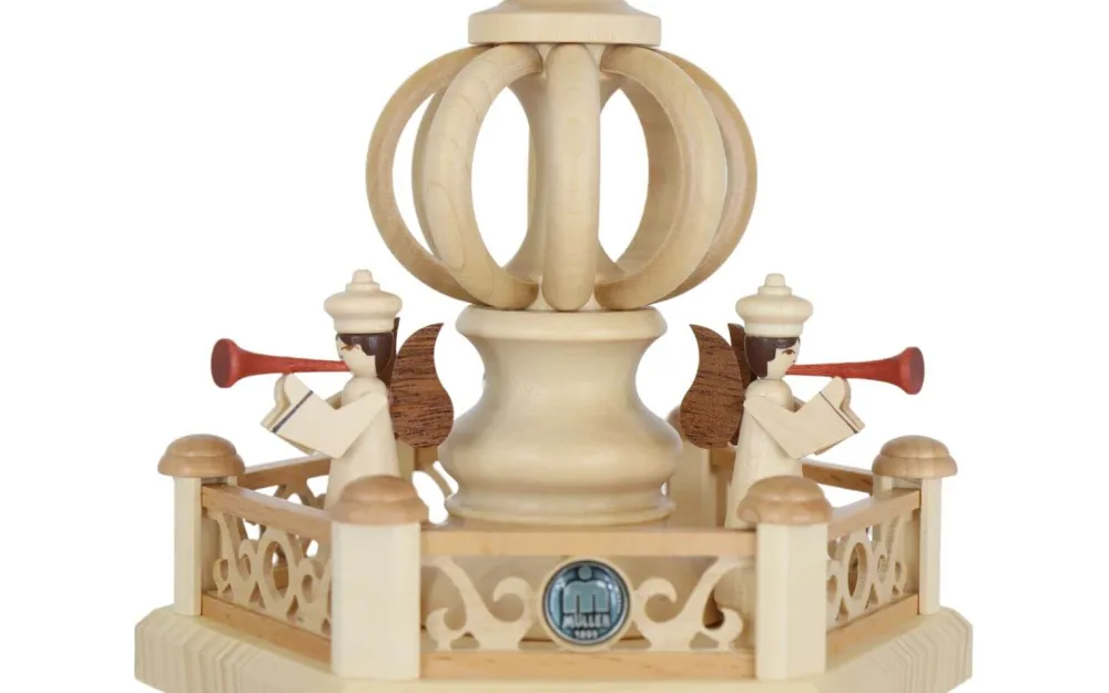 Müller Kleinkunst Neuheiten | Weihnachtspyramiden*Weihnachtspyramide Heilige Geschichte, 44 cm von