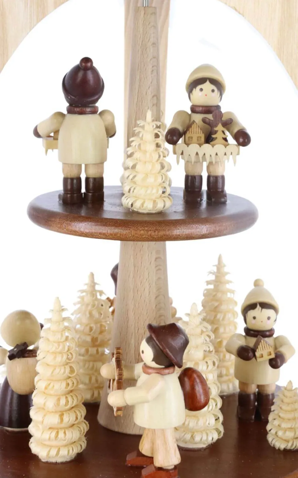 Legler Holz- und Drechslerwaren HODREWA Weihnachtspyramiden*Weihnachtspyramide Händler doppelstöckig von Legler