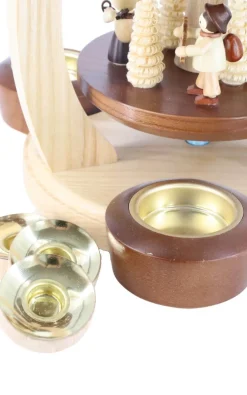 Legler Holz- und Drechslerwaren HODREWA Weihnachtspyramiden*Weihnachtspyramide Händler doppelstöckig von Legler