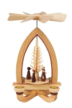 Heinz Lorenz Neuheiten | Weihnachtspyramiden*Weihnachtspyramide Kurrende, 28 cm von