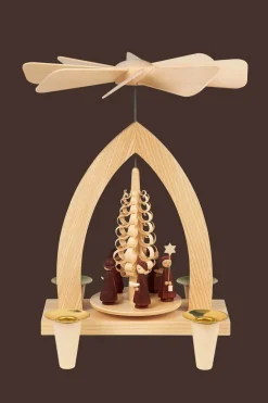 Heinz Lorenz Neuheiten | Weihnachtspyramiden*Weihnachtspyramide Kurrende, 26 cm von