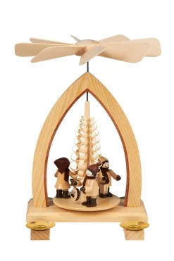 Heinz Lorenz Weihnachtspyramiden*Weihnachtspyramide Lampionkinder, 26 cm von