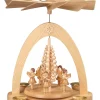 Albin Preißler Weihnachtspyramiden*Weihnachtspyramide mit 5 Engel, , 28 cm von