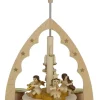 Richard Glässer GmbH Weihnachtspyramiden*Weihnachtspyramide mit Engelkonzert, 19 cm, von Richard Glässer