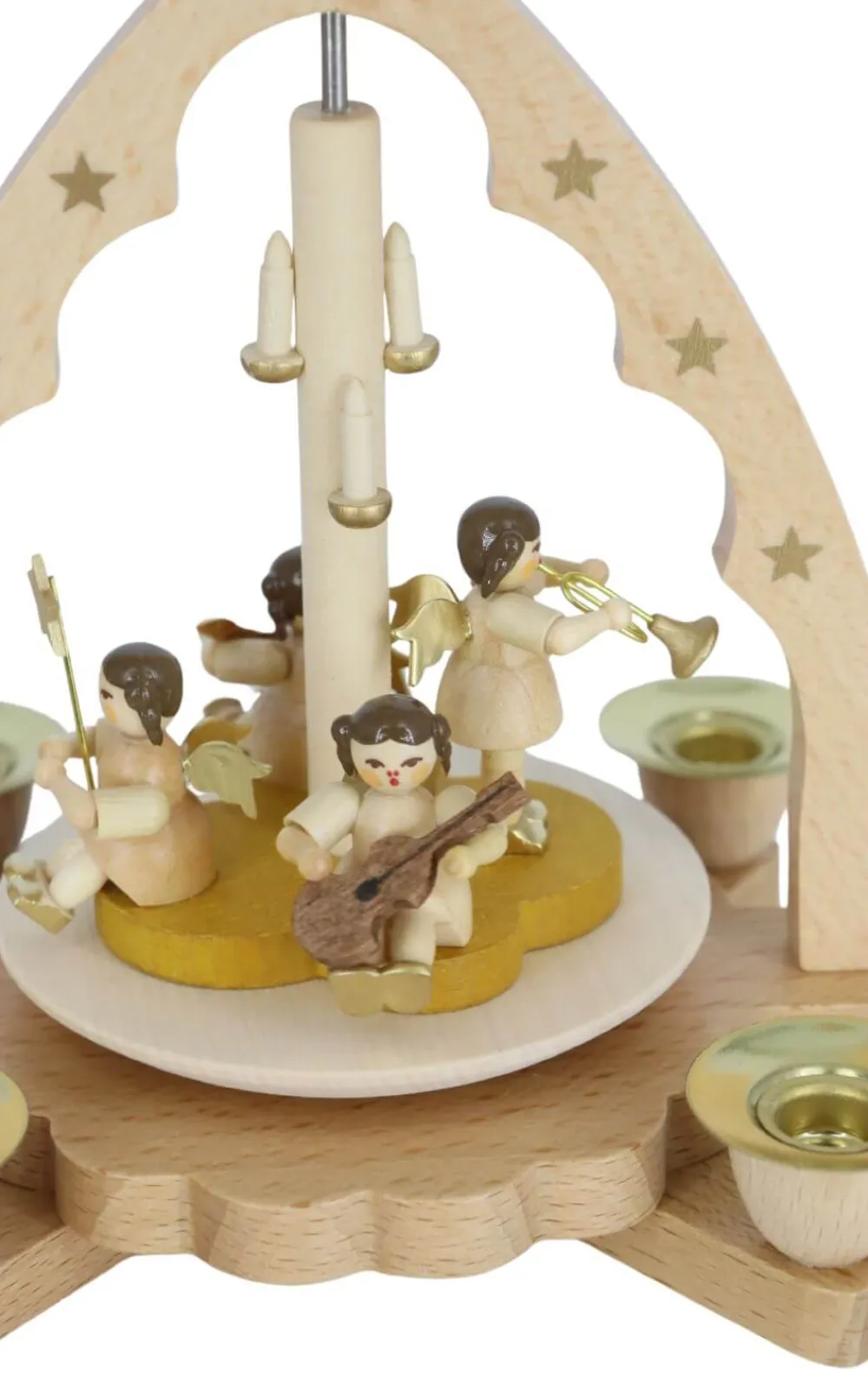 Richard Glässer GmbH Weihnachtspyramiden*Weihnachtspyramide mit Engelkonzert, 19 cm, von Richard Glässer