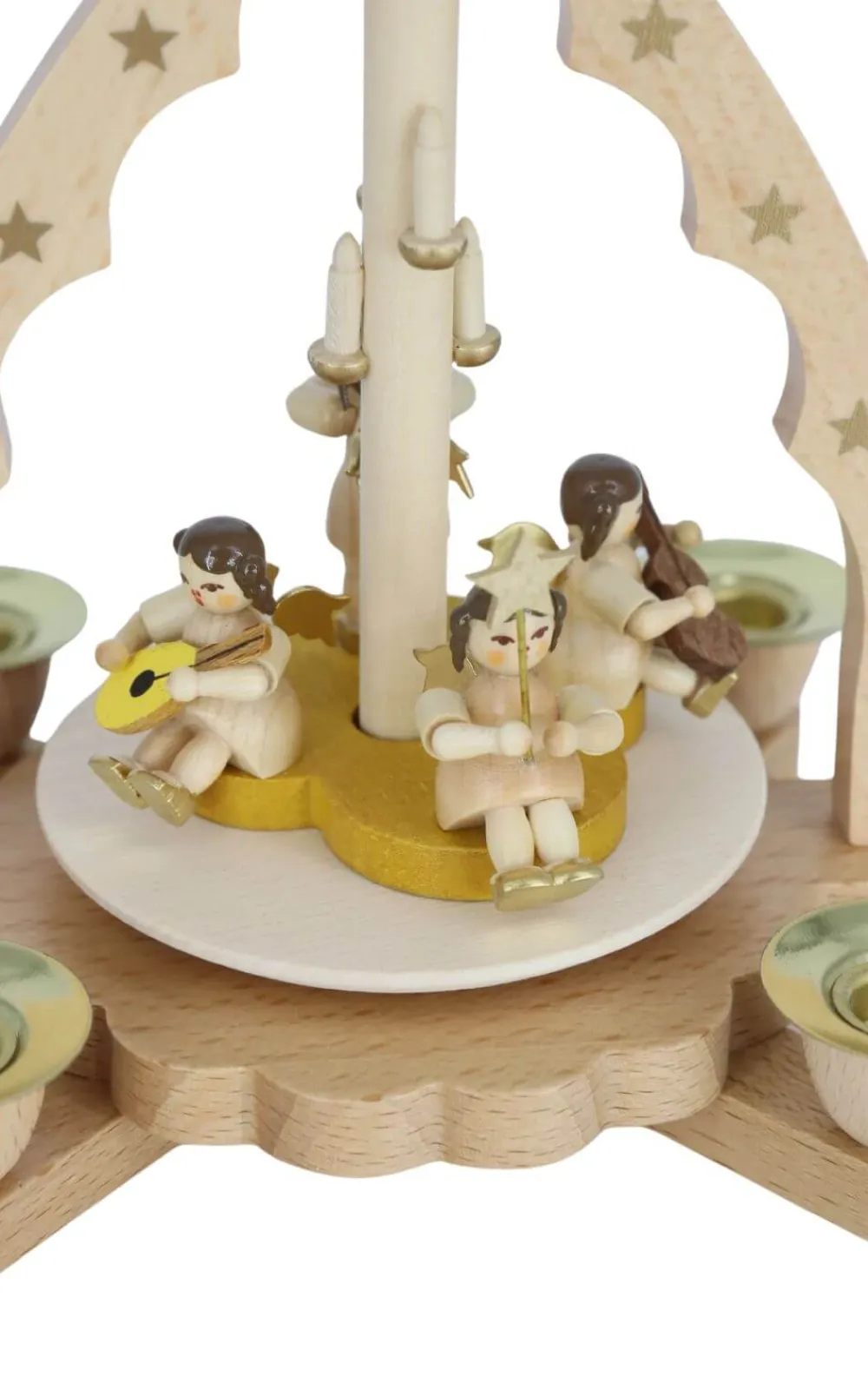 Richard Glässer GmbH Weihnachtspyramiden*Weihnachtspyramide mit Engelkonzert, 19 cm, von Richard Glässer