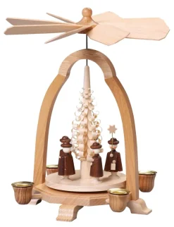 Thomas Preißler Weihnachtspyramiden*Weihnachtspyramide mit Kurrende, 24 cm von