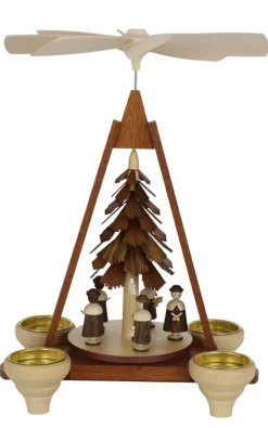 Müller Kleinkunst Weihnachtspyramiden*Weihnachtspyramide mit Kurrende, 29 cm, von
