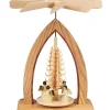 Heinz Lorenz Neuheiten | Weihnachtspyramiden*Weihnachtspyramide mit Weihnachtsengel, 26 cm von