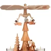 Christian Ulbricht Auslaufartikel | Weihnachtspyramiden*Weihnachtspyramide mit Weihnachtsmann , 27 cm von