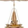 Richard Glässer GmbH Neuheiten | Weihnachtspyramiden*Weihnachtspyramide mit Weihnachtsengel, , 28cm von Richard Glässer