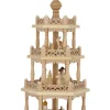 Richard Glässer GmbH Neuheiten | Weihnachtspyramiden*Weihnachtspyramide mit Wintermotiv, 3 - stöckig, 54 cm von Richard Glässer