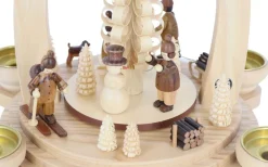 Müller Kleinkunst Weihnachtspyramiden*Weihnachtspyramide mit Wintermotiv, 34 cm von