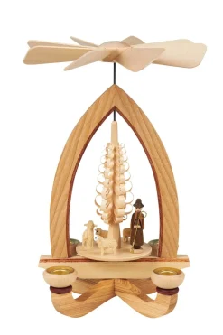Heinz Lorenz Neuheiten | Weihnachtspyramiden*Weihnachtspyramide Schafe, 28 cm von