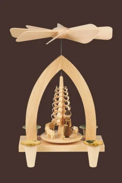 Heinz Lorenz Weihnachtspyramiden*Weihnachtspyramide Schafe, 26 cm von