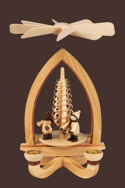 Heinz Lorenz Weihnachtspyramiden*Weihnachtspyramide Striezelkinder, 28 cm von