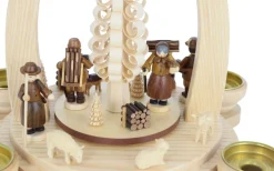 Müller Kleinkunst Weihnachtspyramiden*Weihnachtspyramide Waldmotiv, 34 cm von