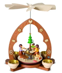 Müller Kleinkunst Weihnachtspyramiden*Weihnachtspyramide Weihnachtsbäckerei, 30 cm von