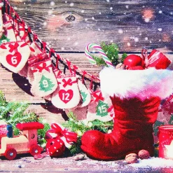 Home Fashion® | Carl Dietrich GmbH Weihnachtsservietten*Weihnachtsservietten Santa´s Boots von Home Fashion®