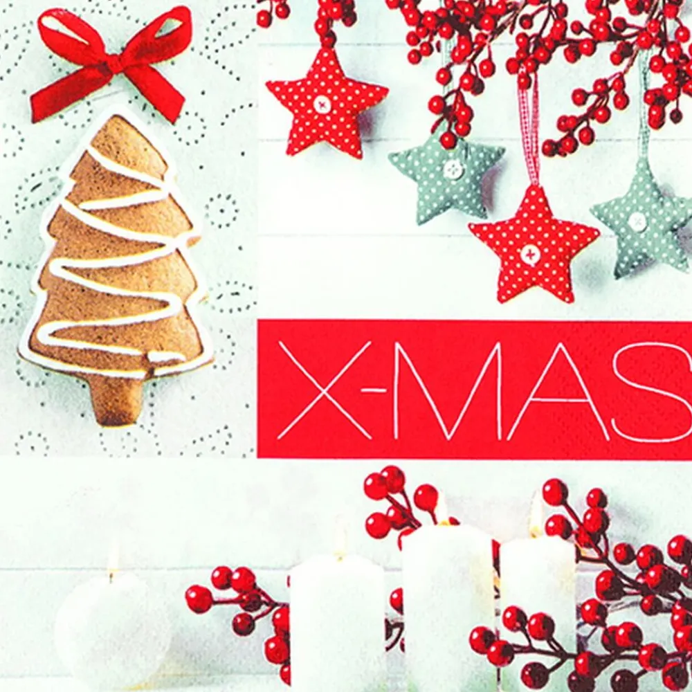 Home Fashion® | Carl Dietrich GmbH Weihnachtsservietten*Weihnachtsservietten X-mas von Home Fashion®