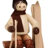 Romy Thiel Neuheiten | Romy Thiel Figuren*Winterkind auf Bank, , 12 cm von