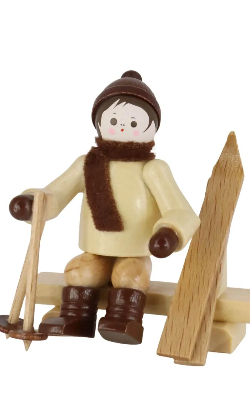 Romy Thiel Neuheiten | Romy Thiel Figuren*Winterkind auf Bank, von