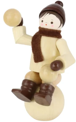 Romy Thiel Neuheiten | Romy Thiel Figuren*Winterkind auf Schneekugel, von