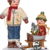 Kinder Hubrig Volkskunst Hubrig Winterkinder*Winterkind Beste Freunde, 8 cm von