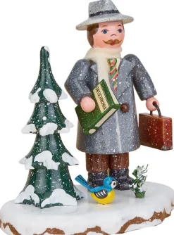 Kinder Hubrig Volkskunst Hubrig Winterkinder*Winterkind Bürgermeister, 8 cm von