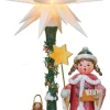 Kinder Hubrig Volkskunst Hubrig Winterkinder*Winterkind Herrnhuter Sternsinger, beleuchtet, 15 cm von