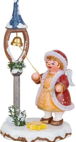 Kinder Hubrig Volkskunst Hubrig Winterkinder*Winterkind Himmelskind Weihnachtsglöckchen, 7 cm von