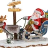 Kinder Hubrig Volkskunst Hubrig Winterkinder*Winterkind Hurra der Weihnachtsmann kommt von