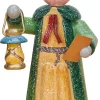 Kinder Hubrig Volkskunst Hubrig Winterkinder*Winterkind Sternsinger - Benjamin, 8 cm von