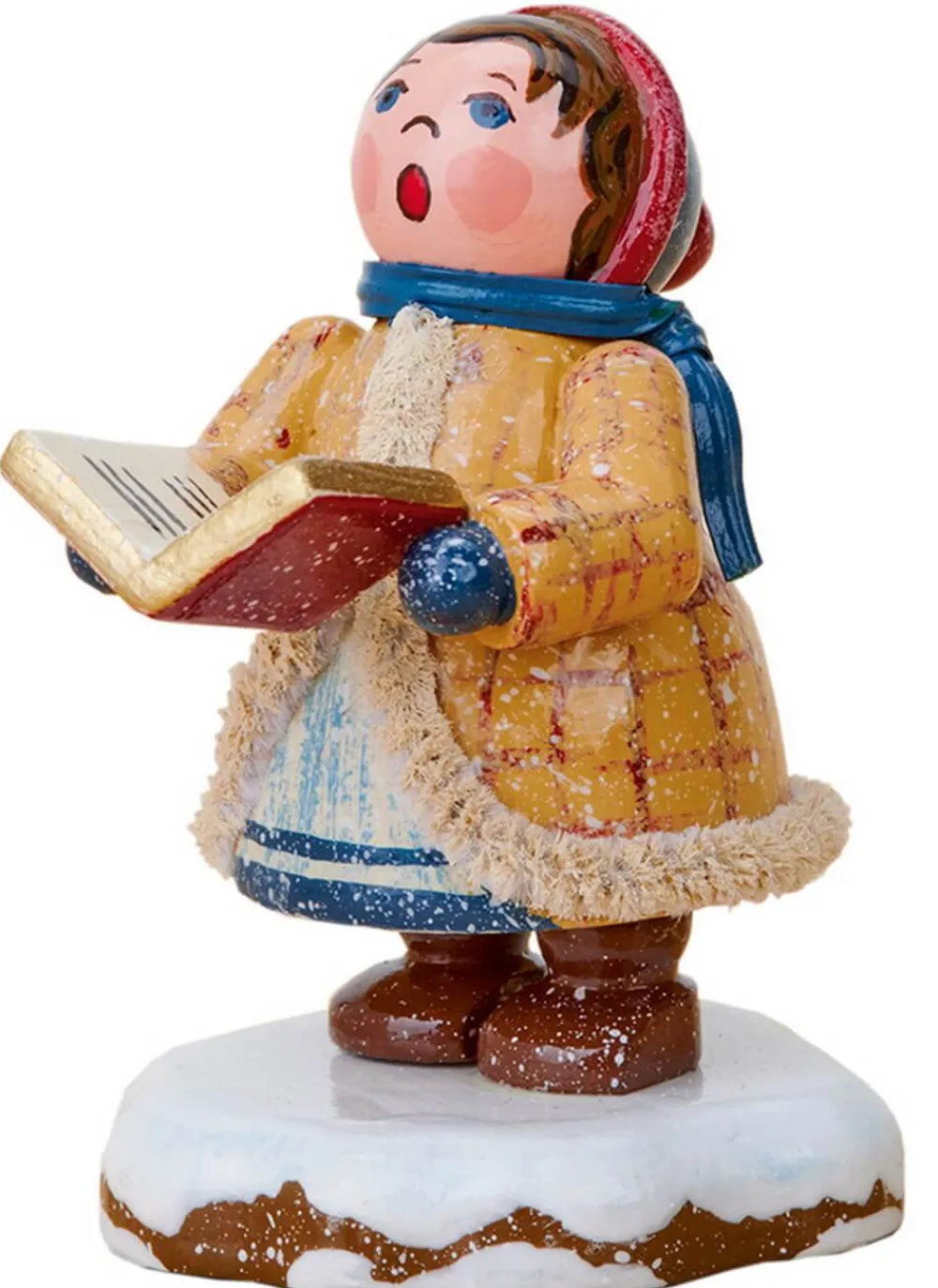 Kinder Hubrig Volkskunst Hubrig Winterkinder*Winterkind Sternsinger - Johanna, 5 cm von