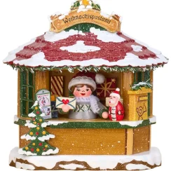 Kinder Hubrig Volkskunst Hubrig Winterkinder*Winterkinder Weihnachtspostamt von