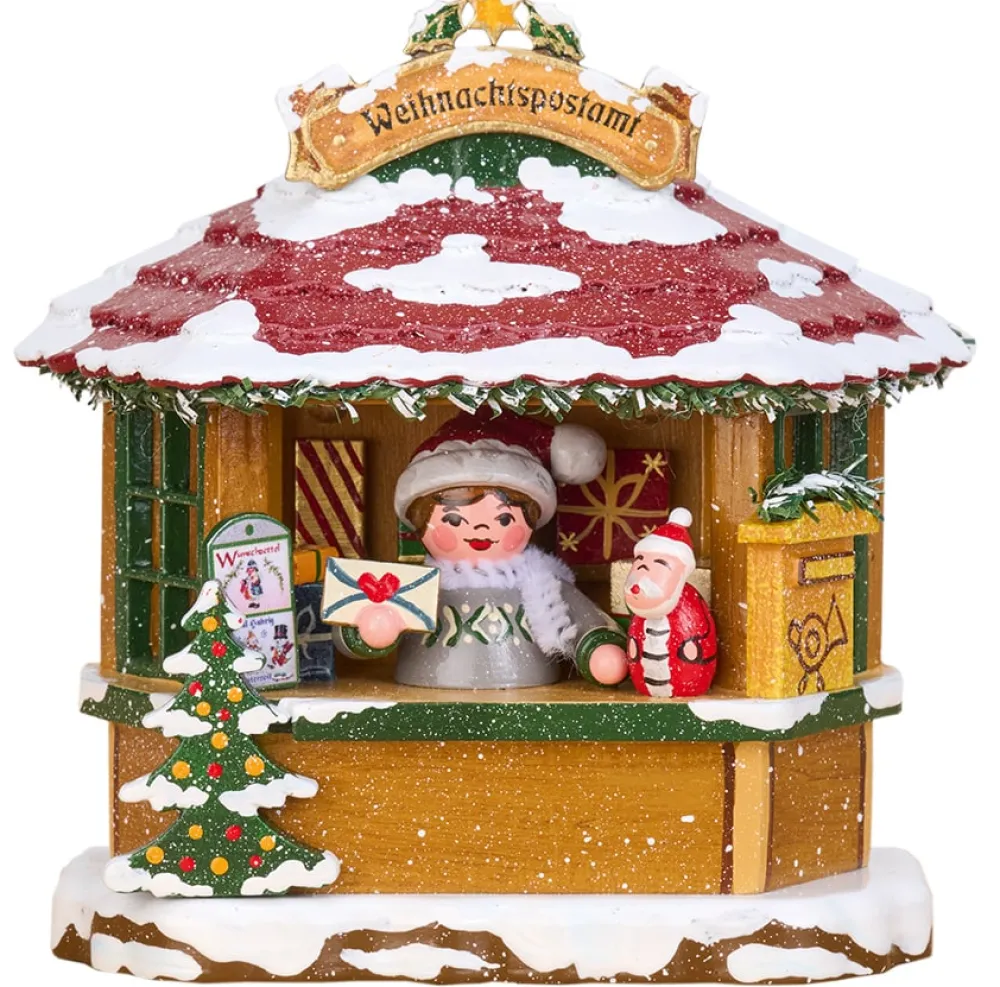 Kinder Hubrig Volkskunst Hubrig Winterkinder*Winterkinder Weihnachtspostamt von