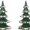 Kinder Hubrig Volkskunst Hubrig Winterkinder*Winterkinder-Zubehör, 2er Set Winterbaum, 10 cm von