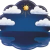 Hubrig Volkskunst Engelwolken*Wolke zum Stellen oder Hängen für Weihnachtsengel von