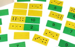Holzspielwaren Ebert Neuheiten | Lernspielzeug*Zahlenmerkfix aus Holz, 42 Teile, farbig von Ebert GmbH
