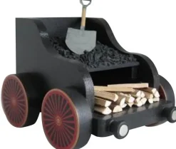 KWO Kantenhocker | Räuchermännchen*Zubehör - Miniatur Eisenbahn Tenderwagen für Lokomotive und Kantenhocker, 12 cm von
